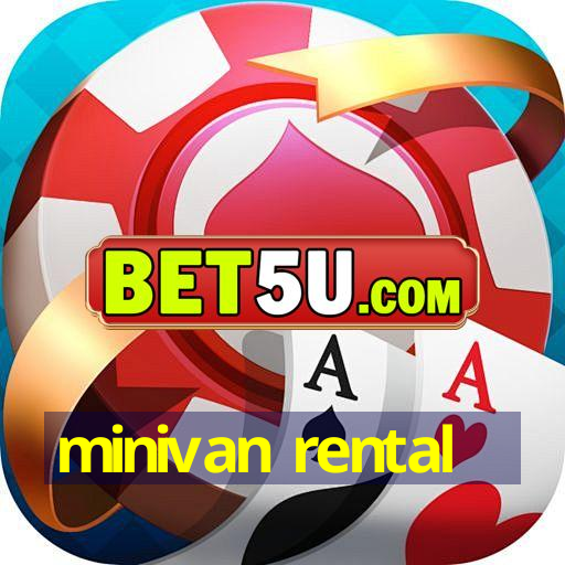 minivan rental